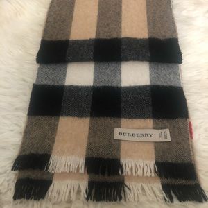 Burberry 100% cashmere scarf